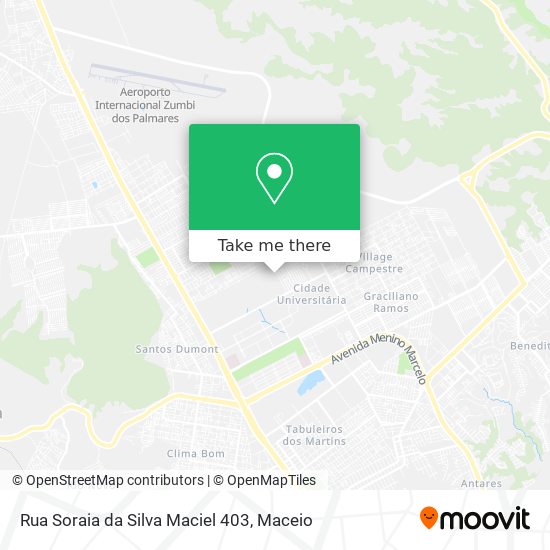 Mapa Rua Soraia da Silva Maciel 403