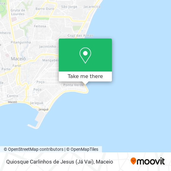 Quiosque Carlinhos de Jesus (Já Vai) map