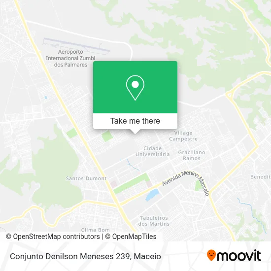 Conjunto Denilson Meneses 239 map