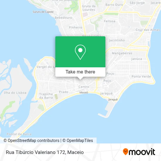 Rua Tibúrcio Valeriano 172 map
