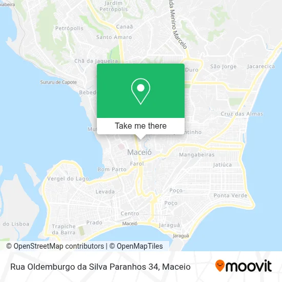 Rua Oldemburgo da Silva Paranhos 34 map