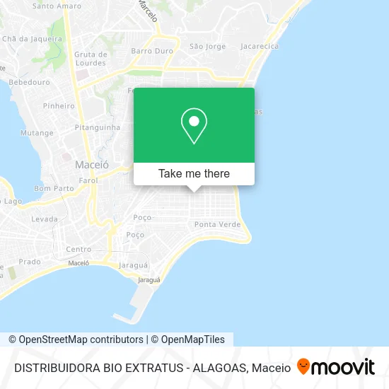 DISTRIBUIDORA BIO EXTRATUS - ALAGOAS map