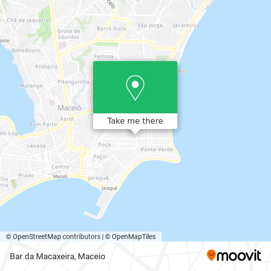 Bar da Macaxeira map