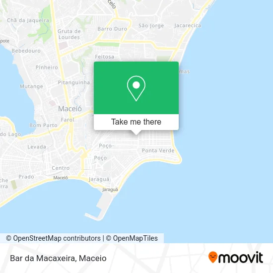Bar da Macaxeira map