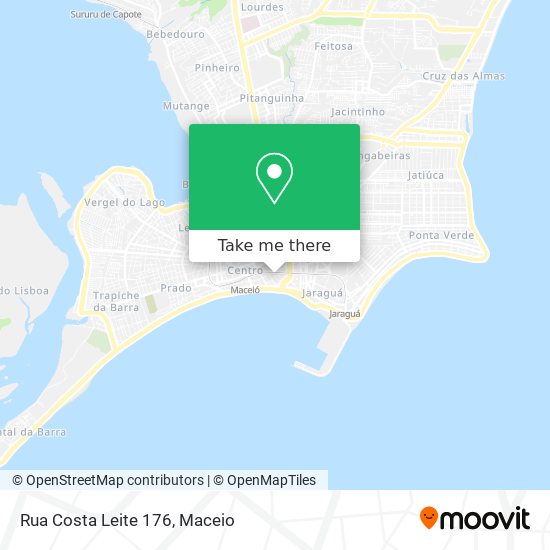 Mapa Rua Costa Leite 176