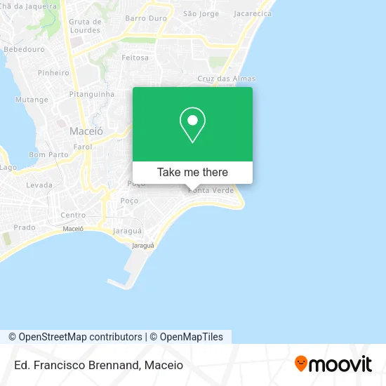 Ed. Francisco Brennand map