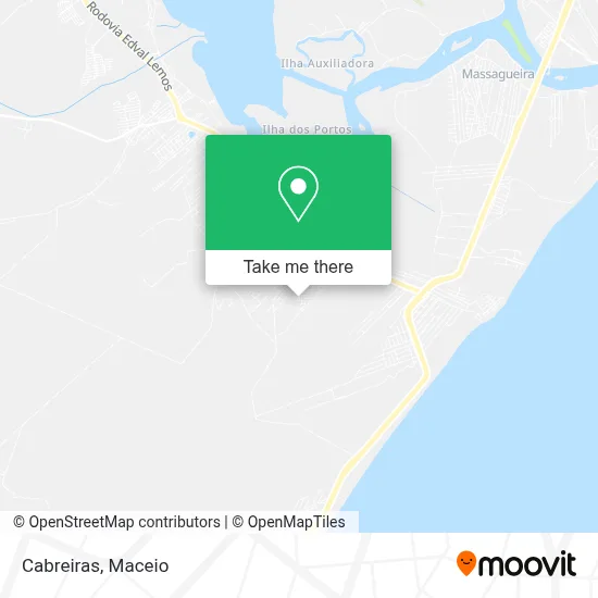 Cabreiras map