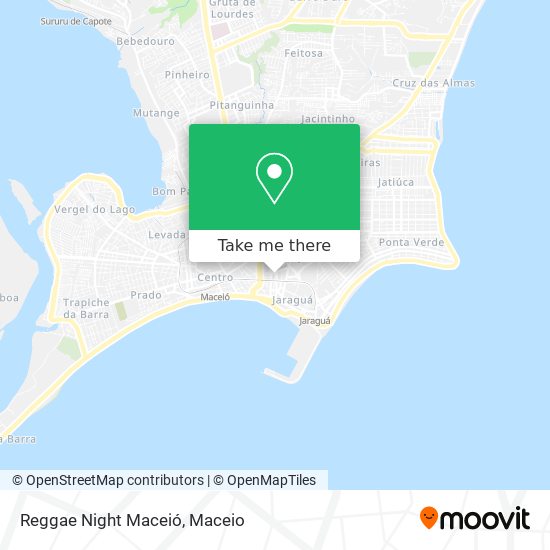 Reggae Night Maceió map