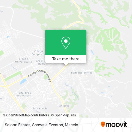 Saloon Festas, Shows e Eventos map