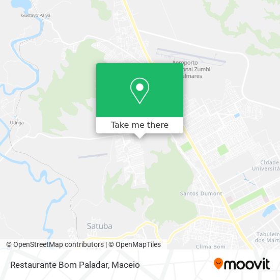 Restaurante Bom Paladar map