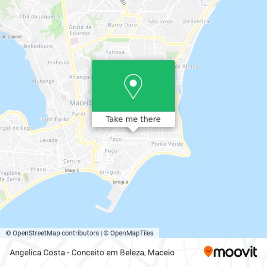 Angelica Costa - Conceito em Beleza map