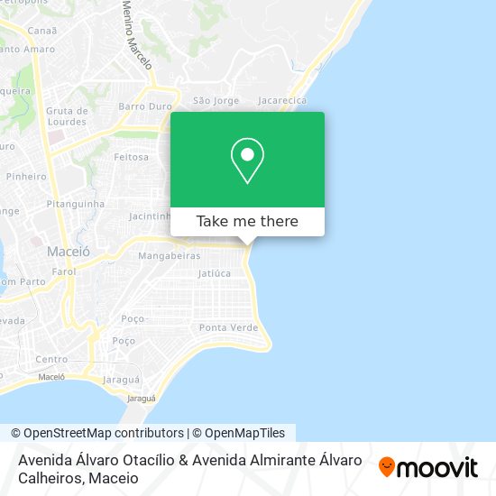 Avenida Álvaro Otacílio & Avenida Almirante Álvaro Calheiros map