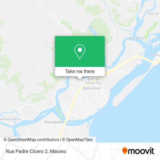 Rua Padre Cícero 2 map