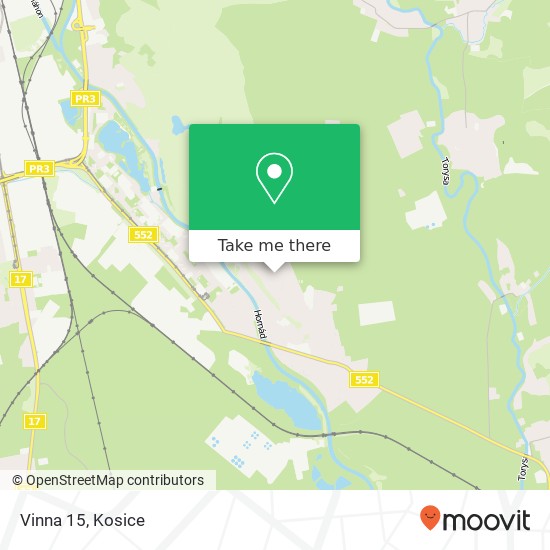 Vinna 15 map