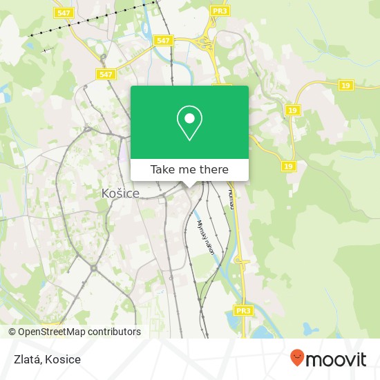 Zlatá map