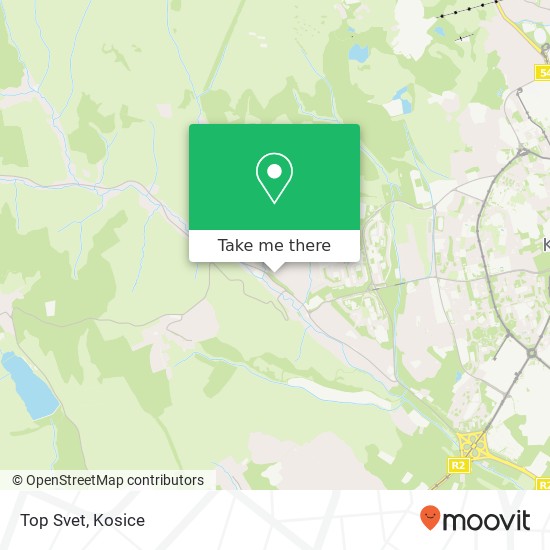 Top Svet map