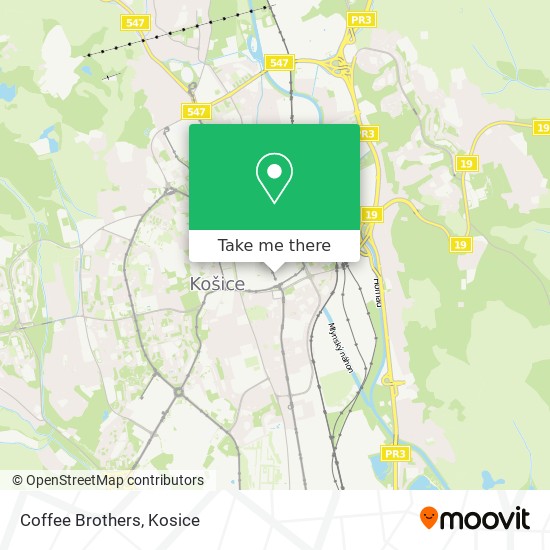 Coffee Brothers map