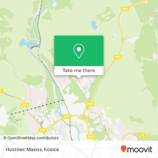 Hostinec Maxiss map