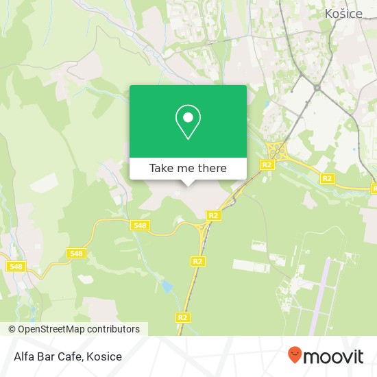 Alfa Bar Cafe map