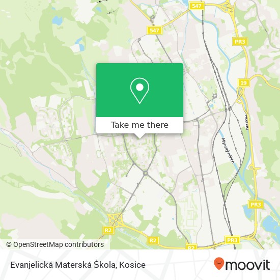 Evanjelická Materská Škola map