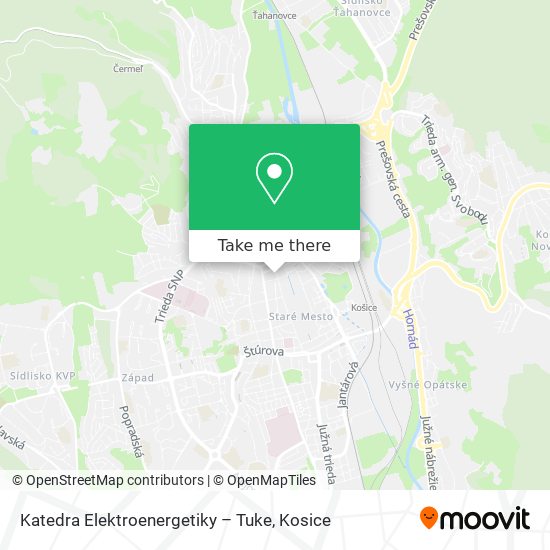 Katedra Elektroenergetiky – Tuke map