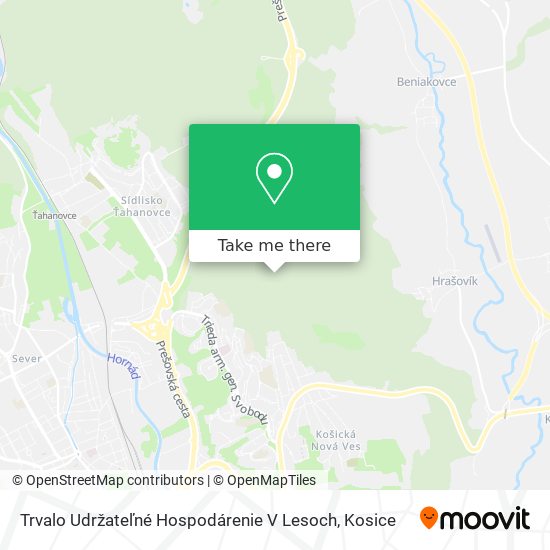 Trvalo Udržateľné Hospodárenie V Lesoch map