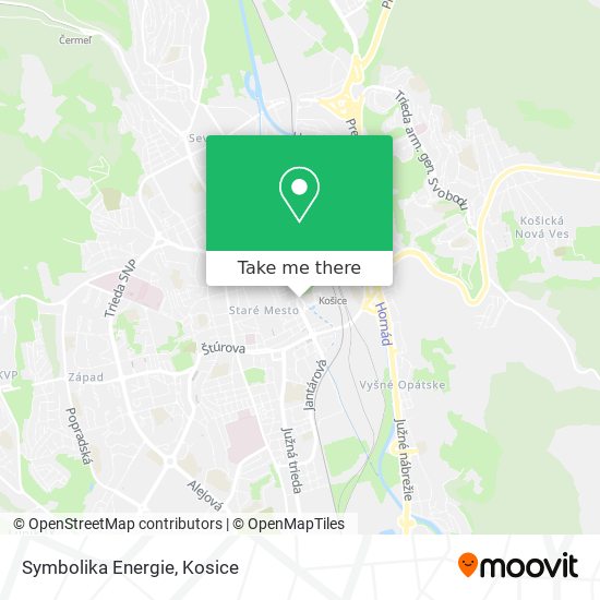 Symbolika Energie map