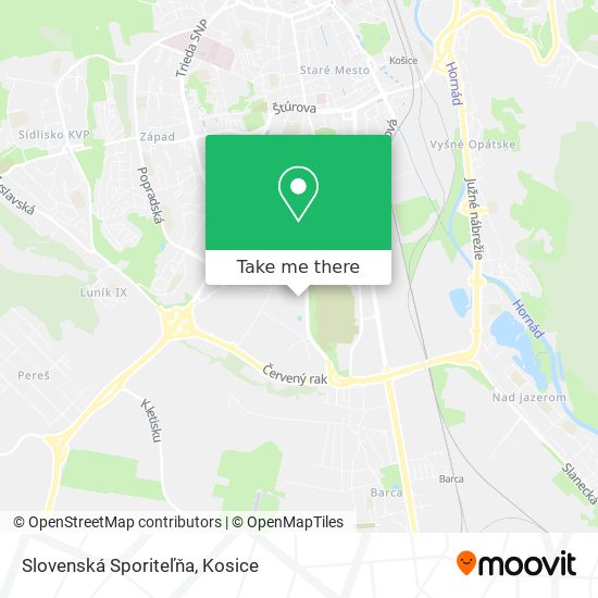 Slovenská Sporiteľňa map