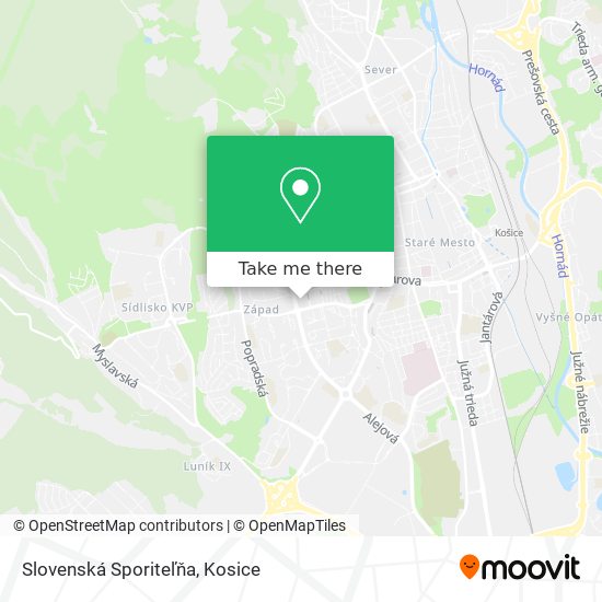 Slovenská Sporiteľňa map