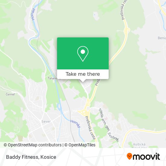 Baddy Fitness map