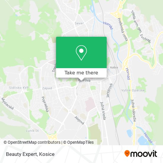 Beauty Expert map