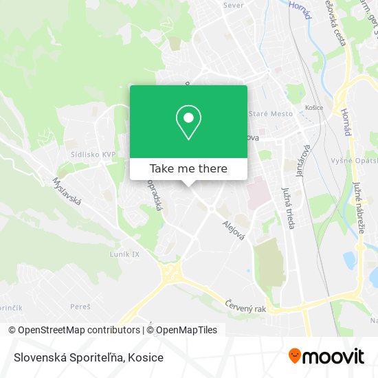 Slovenská Sporiteľňa map