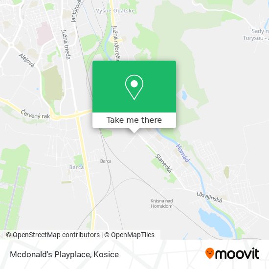 Mcdonald's Playplace map