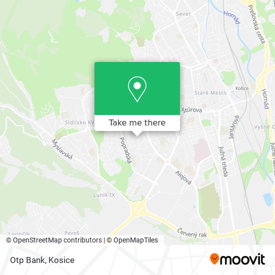 Otp Bank map