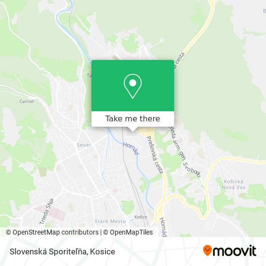 Slovenská Sporiteľňa map