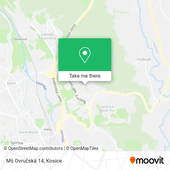 Mš Ovručská 14 map