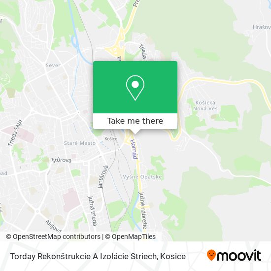 Torday Rekonštrukcie A Izolácie Striech map