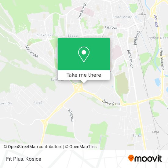 Fit Plus map