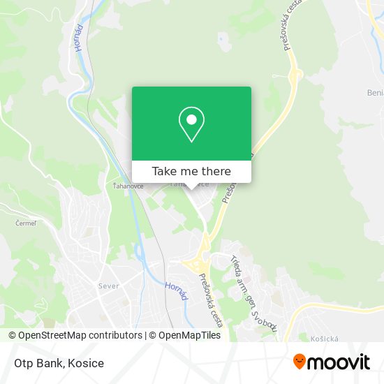 Otp Bank map