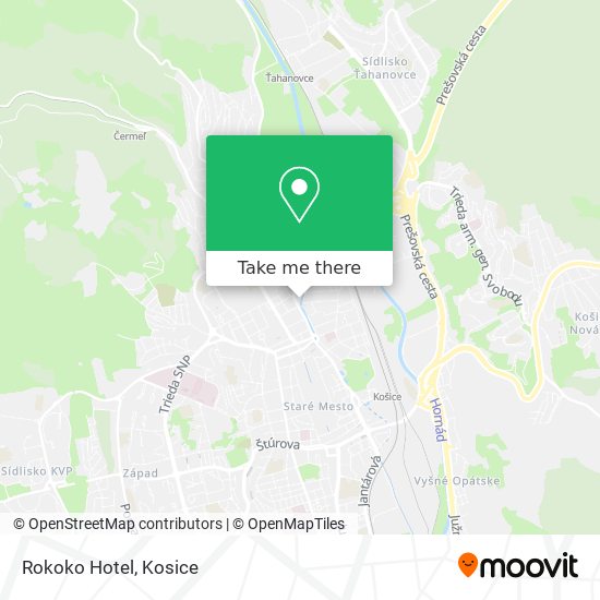 Rokoko Hotel map