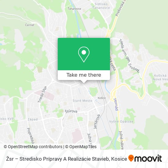 Žsr – Stredisko Prípravy A Realizácie Stavieb map