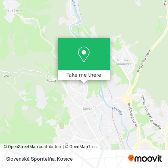 Slovenská Sporiteľňa map