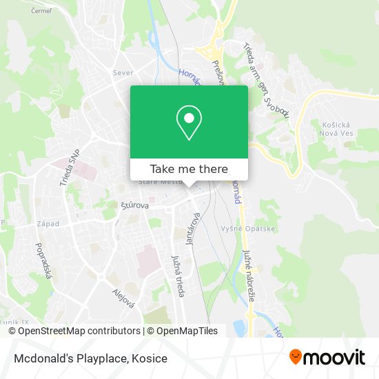 Mcdonald's Playplace map