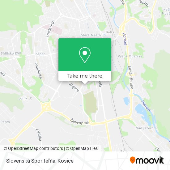 Slovenská Sporiteľňa map