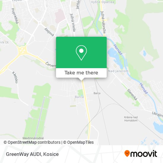 GreenWay AUDI map