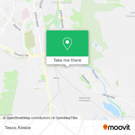 Tesco map