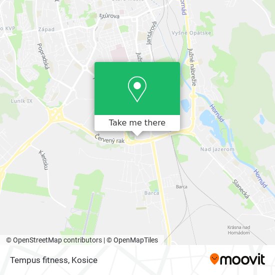 Tempus fitness map