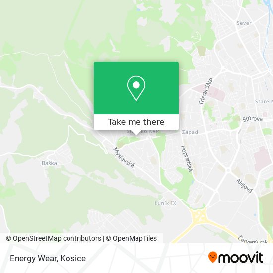 Energy Wear map