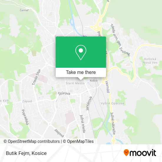 Butik Fejm map