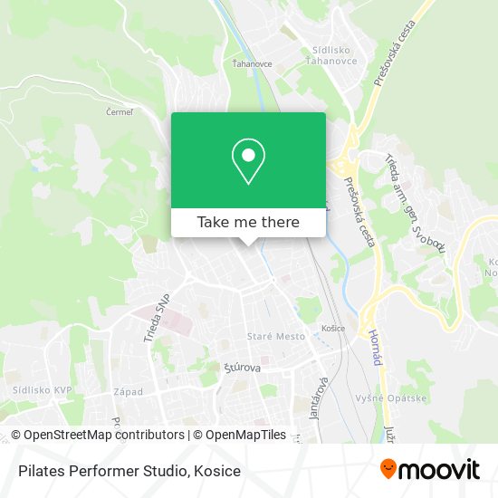 Pilates Performer Studio map